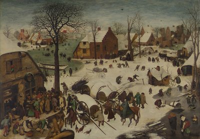 The Census at Bethlehem by Pieter Bruegel the Elder