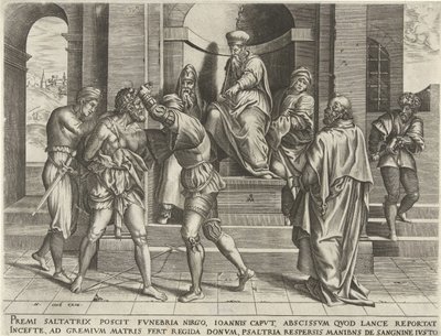The Arrest of John the Baptist by Pieter van der Heyden