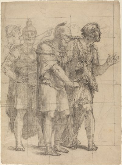 Four Standing Warriors by Pietro Fancelli
