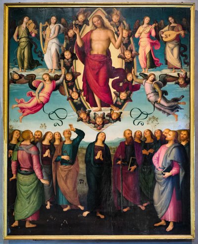 Ascension of Christ by Pietro Perugino