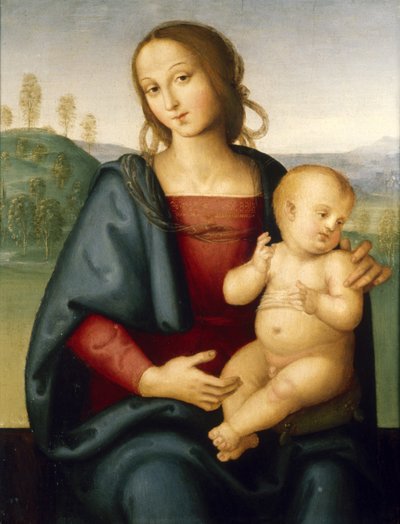 Madonna and Child, c.1520 by Pietro Perugino