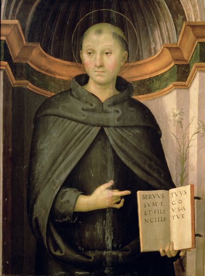 St. Nicholas of Tolentino by Pietro Perugino