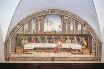 The Last Supper by Pietro Perugino