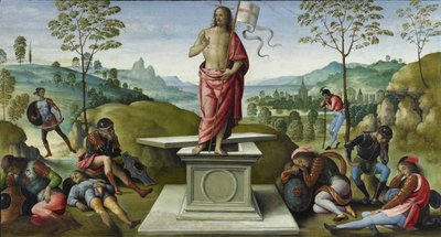 The Resurrection, 1496-1500 by Pietro Perugino