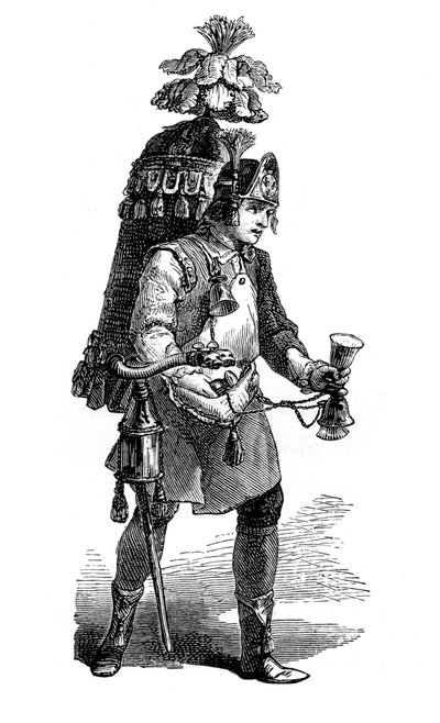 The Herb Tea Merchant by Poisson