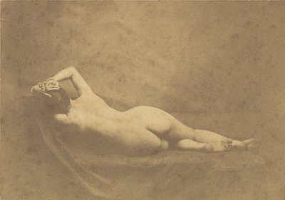 Nude by Possibly by Eugène Durieu.