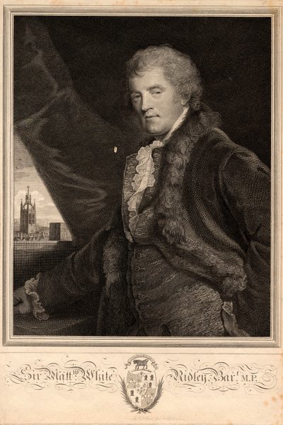 Sir Matthew White Ridley by R. Pollard