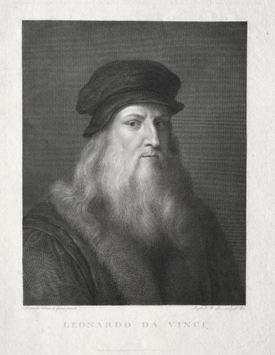 Leonardo da Vinci by Raffaello Morghen