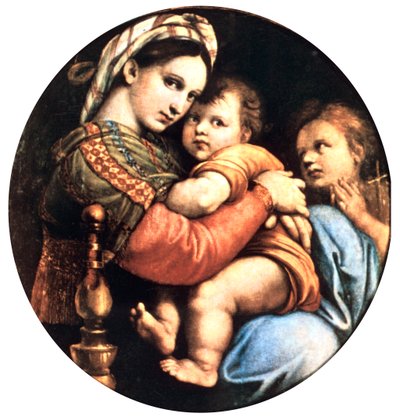 Madonna della Seggiola, 1514 by Raffaello Sanzio Raphael