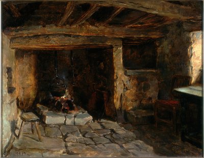 The Old Kitchen by Ralph Hedley