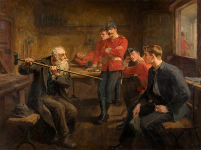 The Veteran, 1896 by Ralph Hedley