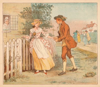 Some Loitered on the Way, c1885 by Randolph Caldecott