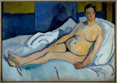 Reclining Nude by Raoul Dufy