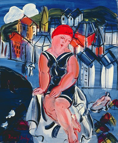 Small Bather at Sainte Adresse by Raoul Dufy