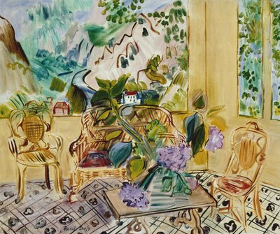 Sunroom Window, Mountain View by Raoul Dufy