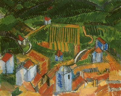Vence Landscape by Raoul Dufy