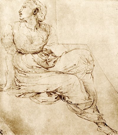 The Muse Erato by Raffaello Sanzio Raphael