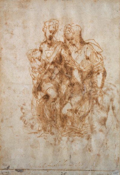 The Virgin and Child with St Anne by Raphael