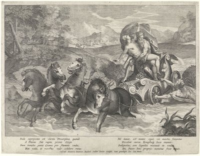 The Rape of Proserpina by Raphaël Sadeler (II)