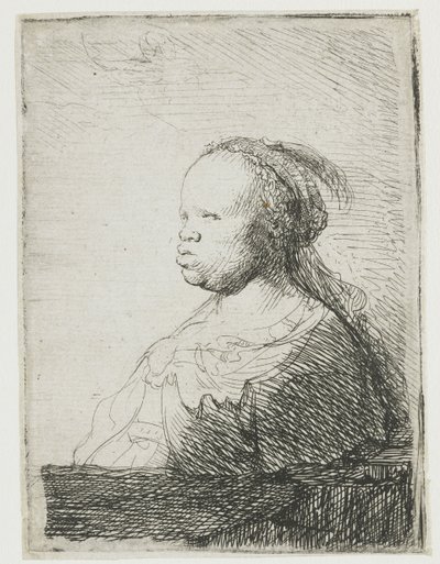 African Woman, 1628-32 by Rembrandt van Rijn