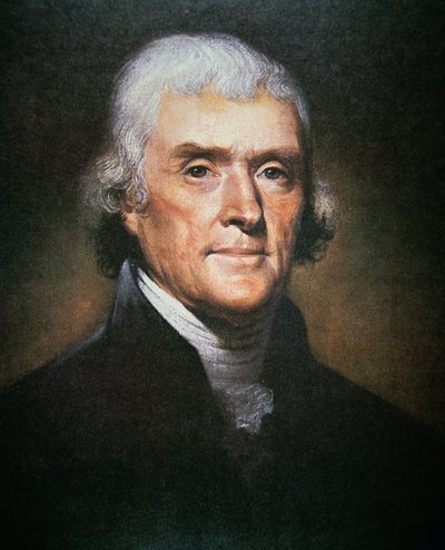 Thomas Jefferson (1743-1826) by Rembrandt Peale