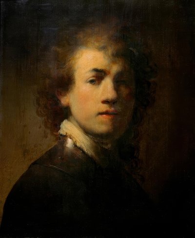 Self-Portrait with Gorget by Rembrandt van Rijn