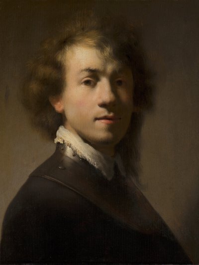 Self Portrait, 1629 by Rembrandt van Rijn