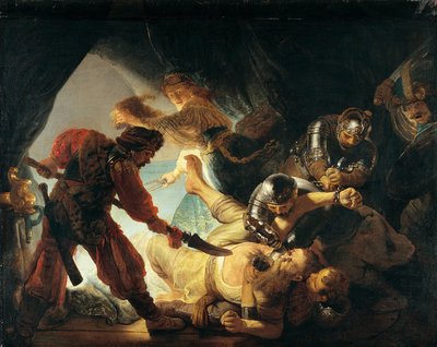 The Blinding of Samson by Rembrandt van Rijn