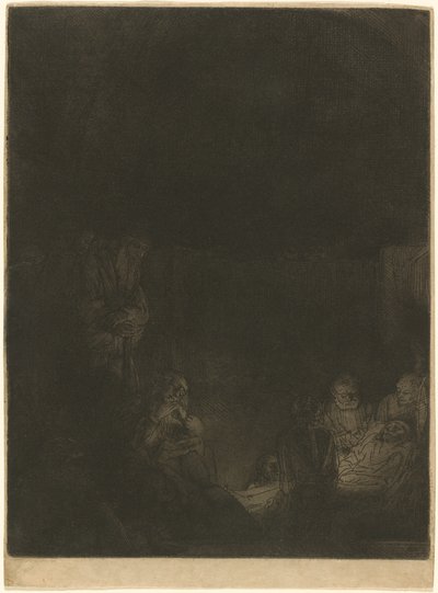 The Entombment by Rembrandt van Rijn