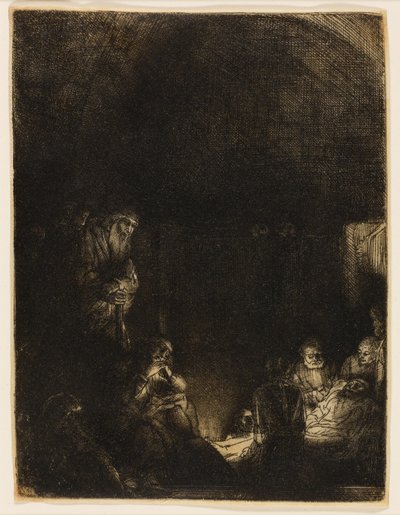 The Entombment by Rembrandt van Rijn