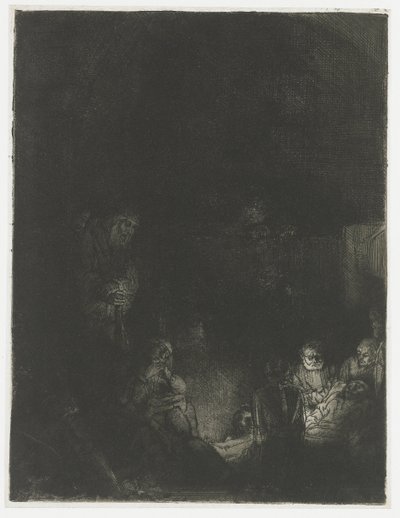 The Entombment by Rembrandt van Rijn