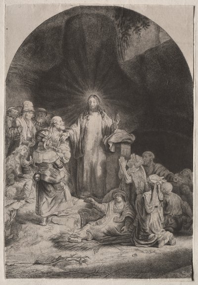 The Hundred Guilder Print by Rembrandt van Rijn