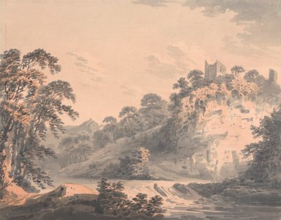 Knaresborough Castle, Yorkshire by Rev. William Gilpin