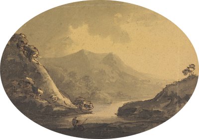 Landscape with Fisherman by Rev. William Gilpin
