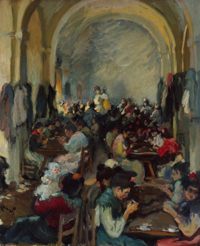 Cigar Making in Seville by Ricardo Canals y Llambi