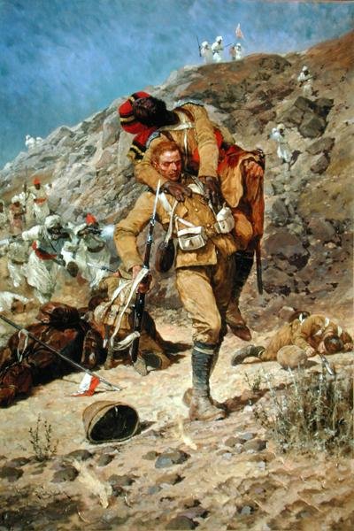 God Bless You Tommy Atkins by Richard Caton Woodville