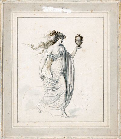 Portrait of Lady Emma Hamilton by Richard Cosway