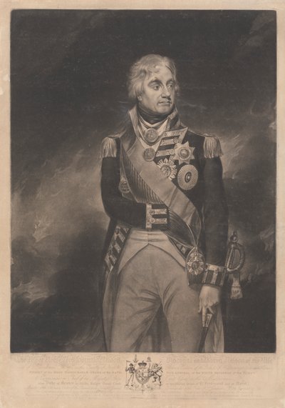 Horatio Nelson, Viscount Nelson by Richard Earlom