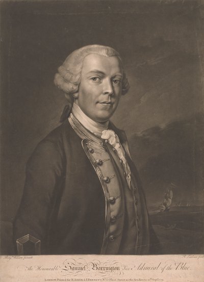 Samuel Barrington by Richard Earlom