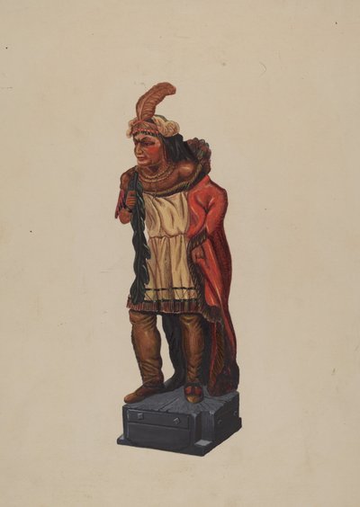 Cigar Store Indian by Richard F. Smith