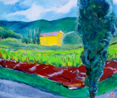 Yellow House, Sonoma, 2017 by Richard Fox