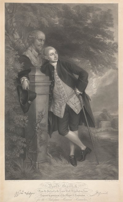 David Garrick by Richard Josey