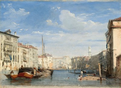 The Grand Canal by Richard Parkes Bonington