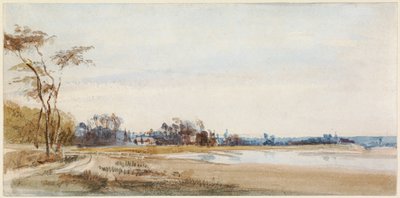 The Salt Marshes near Trouville by Richard Parkes Bonington