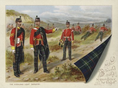 The Highland Light Infantry by Richard Simkin