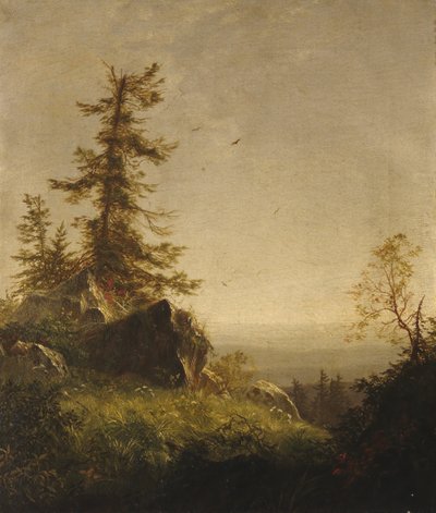 Morning on the Mountain by Richard William Hubbard