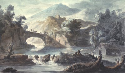 Romantic Landscape by Robert Adam