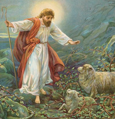 Jesus Christ, the tender shepherd by Robert Ambrose Dudley