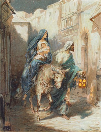 The flight into Egypt by Robert Ambrose Dudley