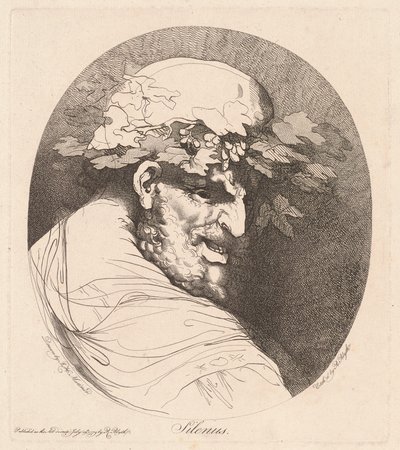 Silenus by Robert Blyth, after John Hamilton Mortimer